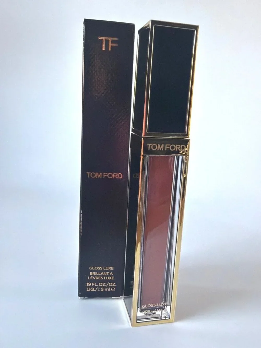 Tom Ford Gloss Luxe Lip Gloss Hydrating High Shine 06 Ravish 0.19oz.